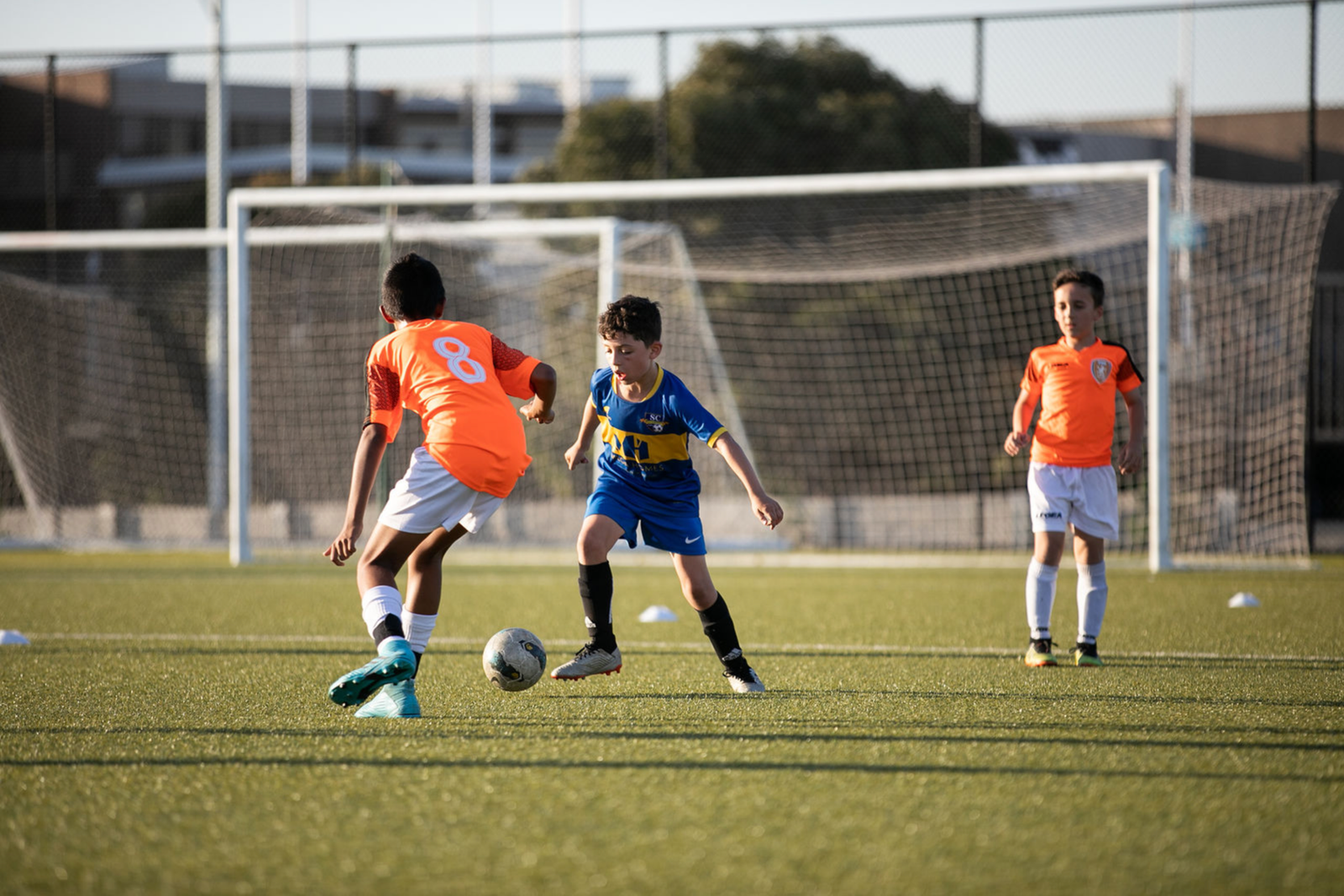 Football training session